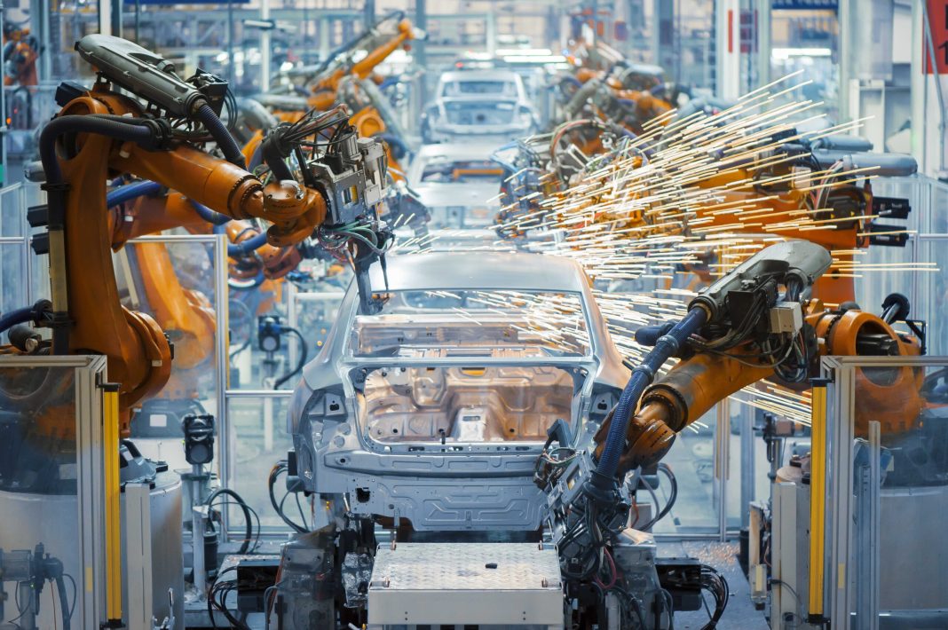 Industrial production fell in March