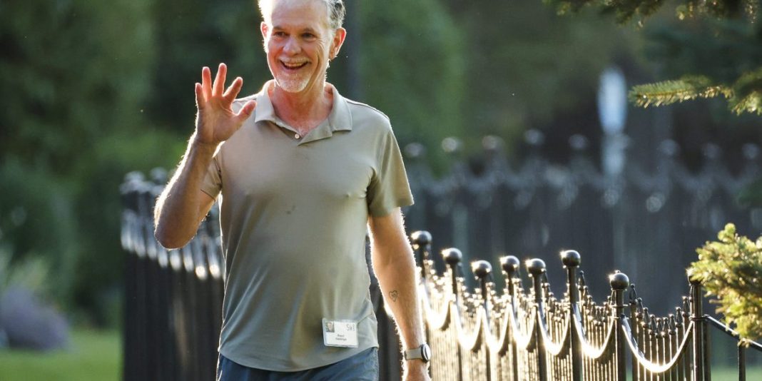 Reed Hastings’s exit from $455 billion Netflix ‘had nothing to do with’ failed Warner Bros. deal