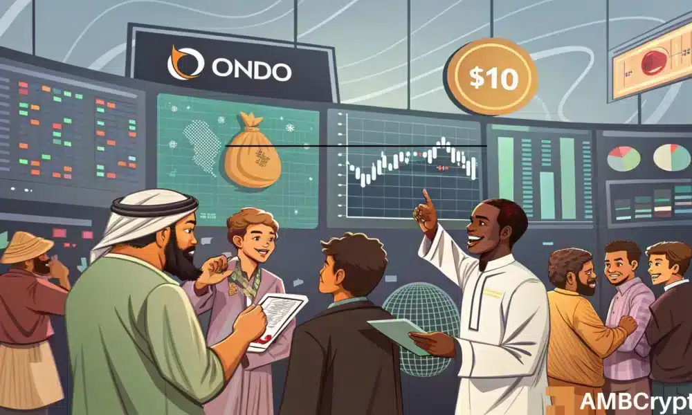 ONDO Finance could rally to $10 driven by RWA tokenization