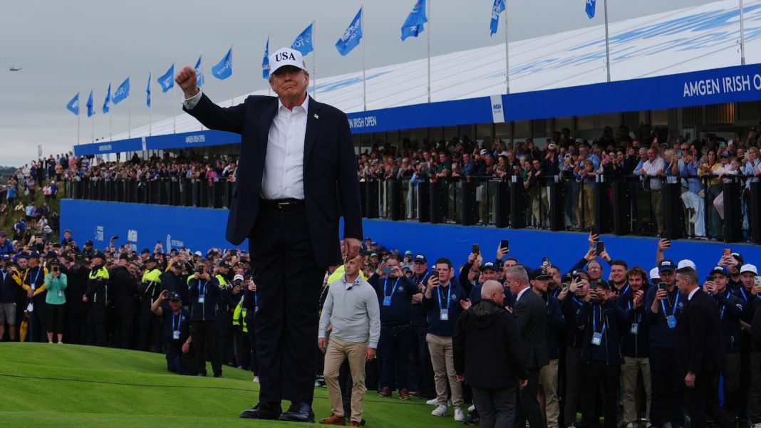 Trump says he plans to remove a 10% tariff on Irish whiskey